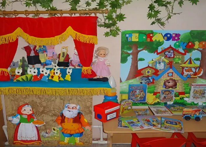 Оформление книжного уголка в детском саду своими руками